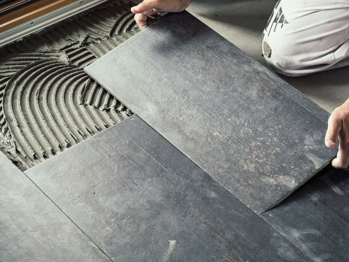 Ceramic Floor Installation